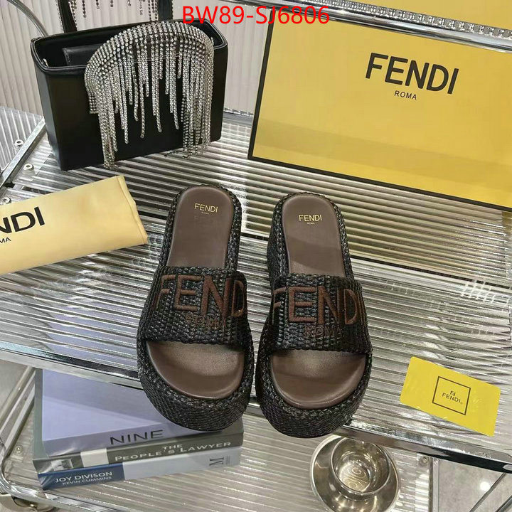 Women Shoes-Fendi aaaaa quality replica ID: SJ6806 $: 89USD