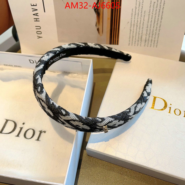 Hair band-Dior the highest quality fake ID: AJ6605 $: 32USD