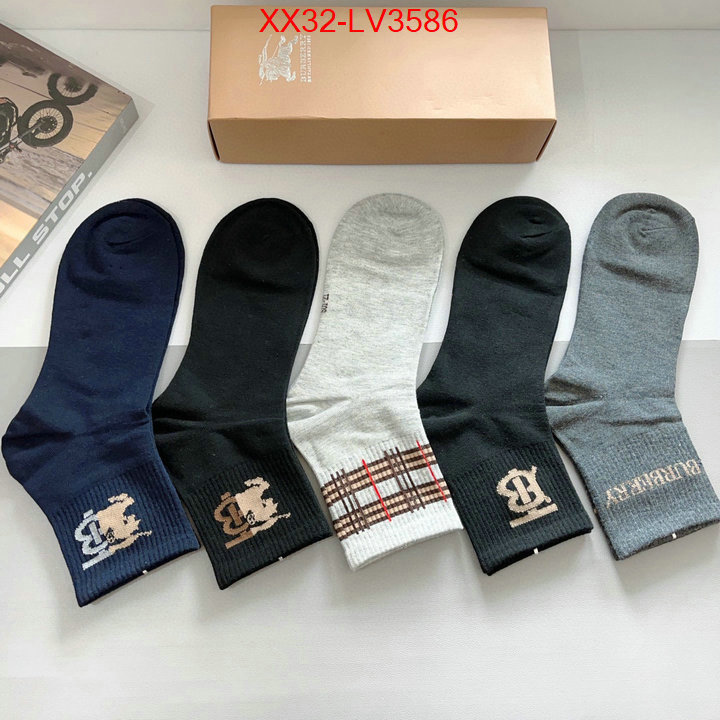 Sock-Burberry shop the best high authentic quality replica ID: LV3586 $: 32USD