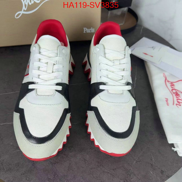 Men Shoes-Christian Louboutin 2024 perfect replica designer ID: SV3835 $: 119USD