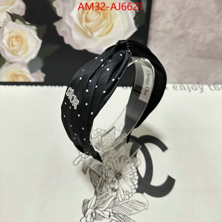 Hair band-Dior high quality ID: AJ6621 $: 32USD