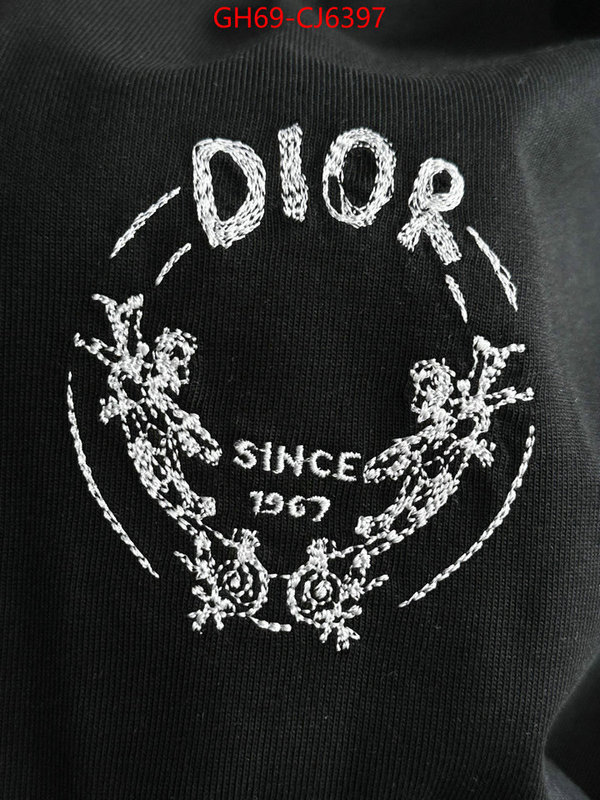 Clothing-Dior wholesale replica shop ID: CJ6397 $: 69USD