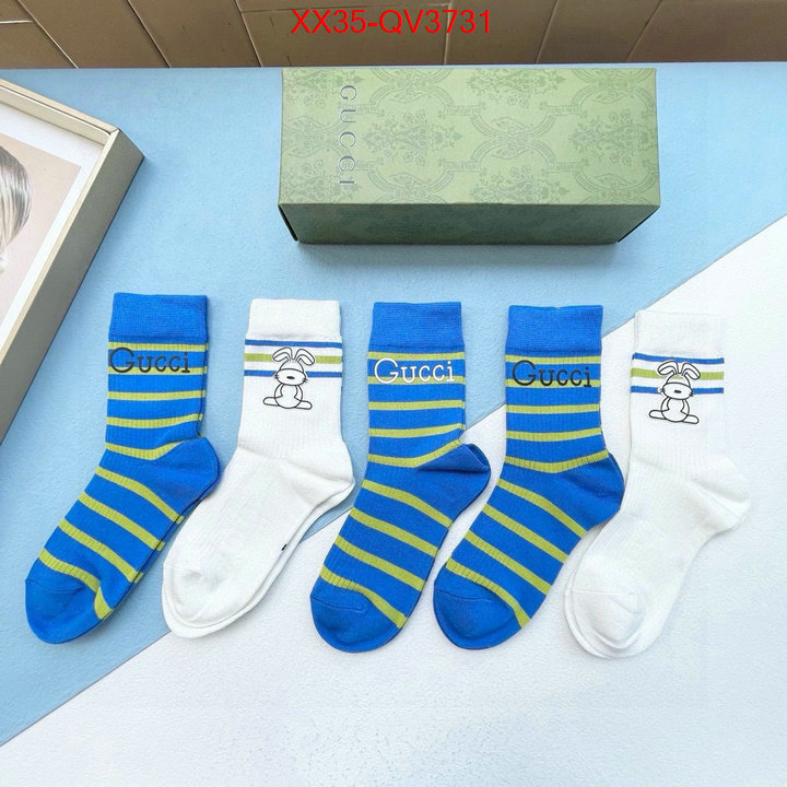 Sock-Gucci where can i find ID: QV3731 $: 35USD