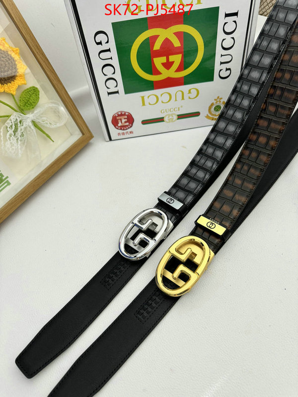 Belts-Gucci can i buy replica ID: PJ5487 $: 72USD