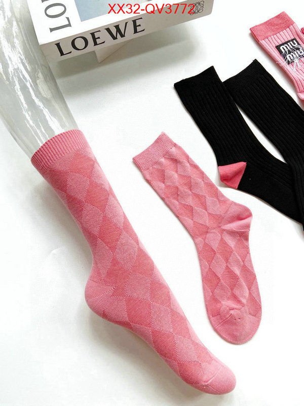 Sock-Miu Miu wholesale 2024 replica ID: QV3772 $: 32USD