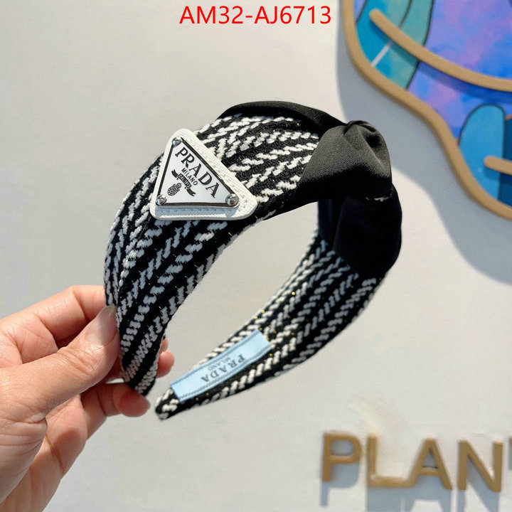 Hair band-Prada perfect replica ID: AJ6713 $: 32USD