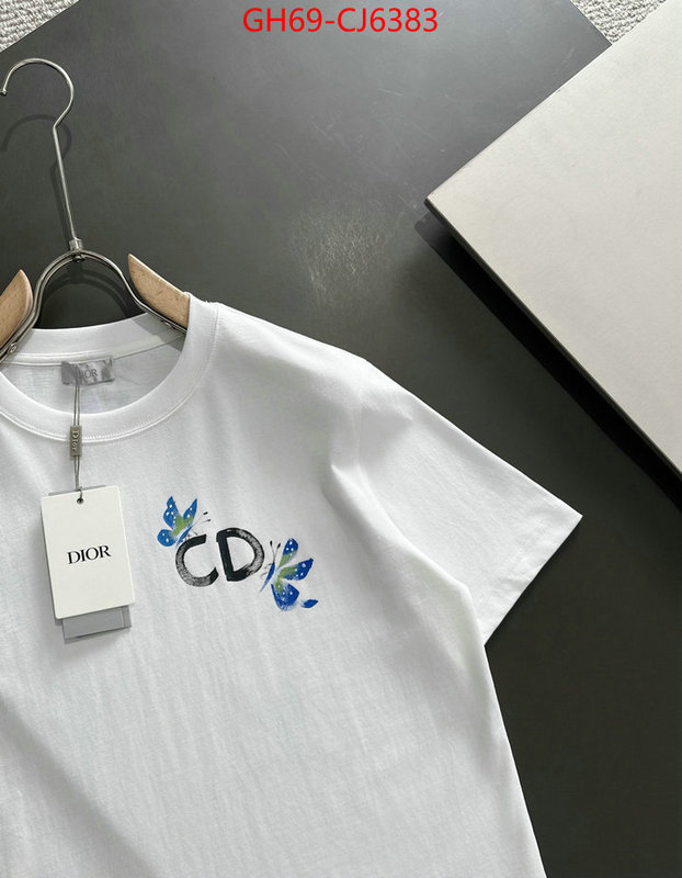 Clothing-Dior shop the best high authentic quality replica ID: CJ6383 $: 69USD