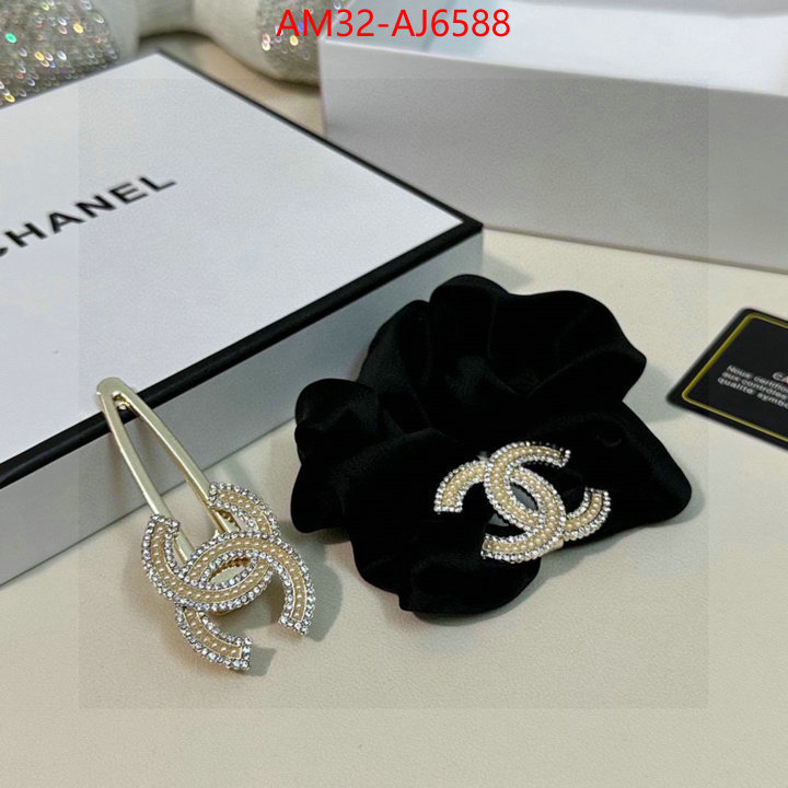 Hair band-Chanel how quality ID: AJ6588 $: 32USD