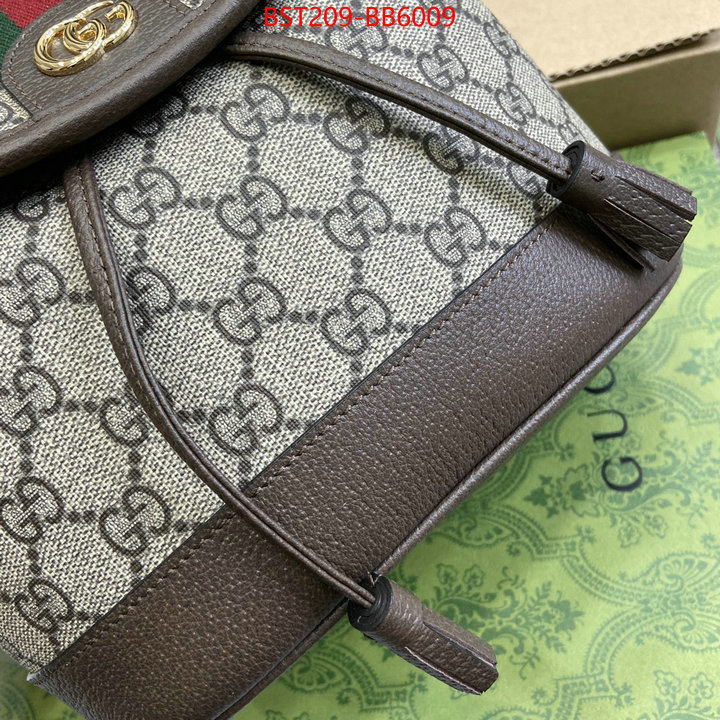 Gucci Bags(TOP)-Backpack- sell online ID: BB6009 $: 209USD,