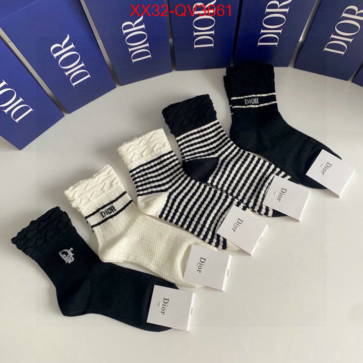 Sock-Dior high quality replica ID: QV3661 $: 32USD