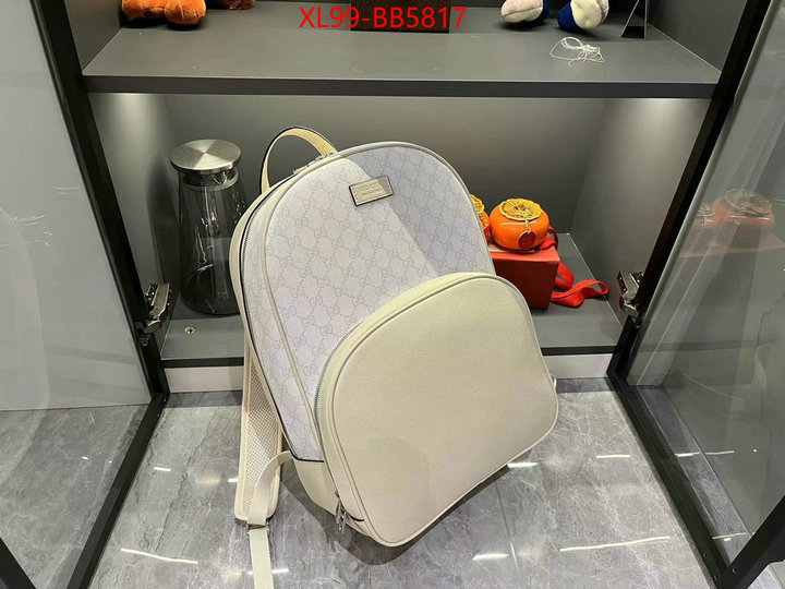 Gucci Bags(4A)-Backpack- top designer replica ID: BB5817 $: 99USD,