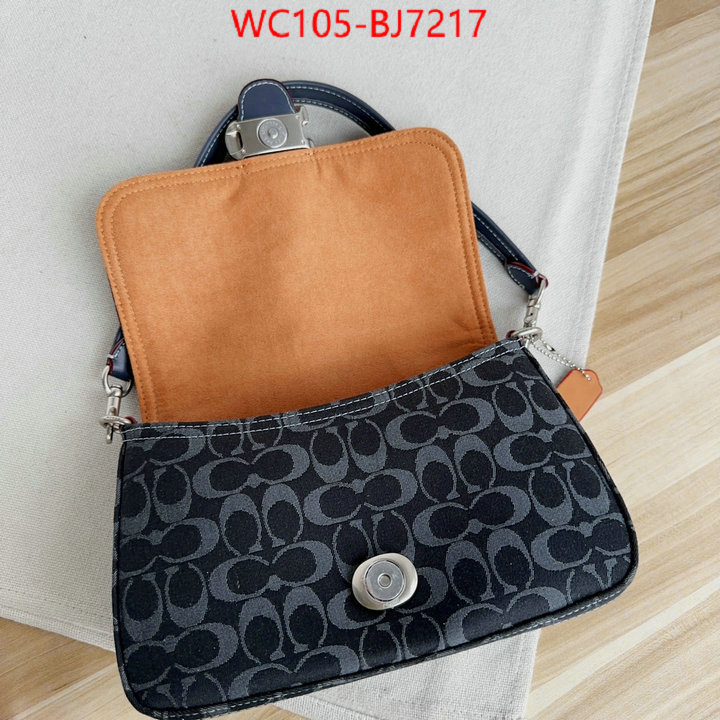 Coach Bags(4A)-Crossbody- high quality customize ID: BJ7217 $: 105USD,