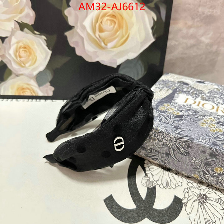 Hair band-Dior designer 1:1 replica ID: AJ6612 $: 32USD