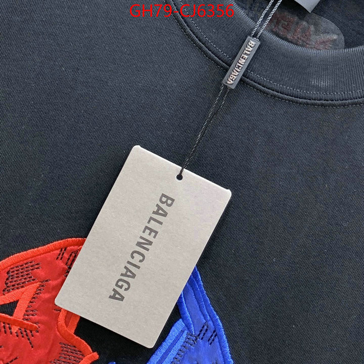 Clothing-Balenciaga outlet sale store ID: CJ6356 $: 79USD