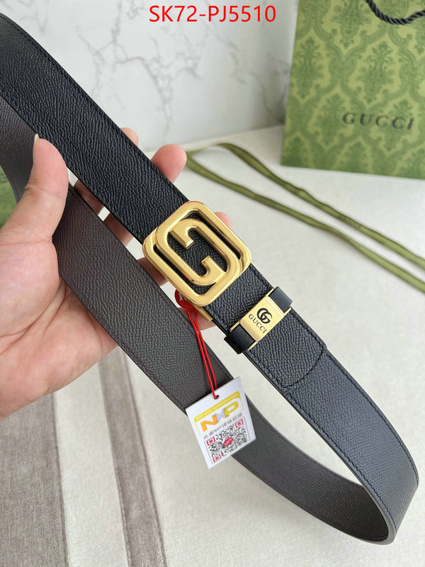 Belts-Gucci designer replica ID: PJ5510 $: 72USD