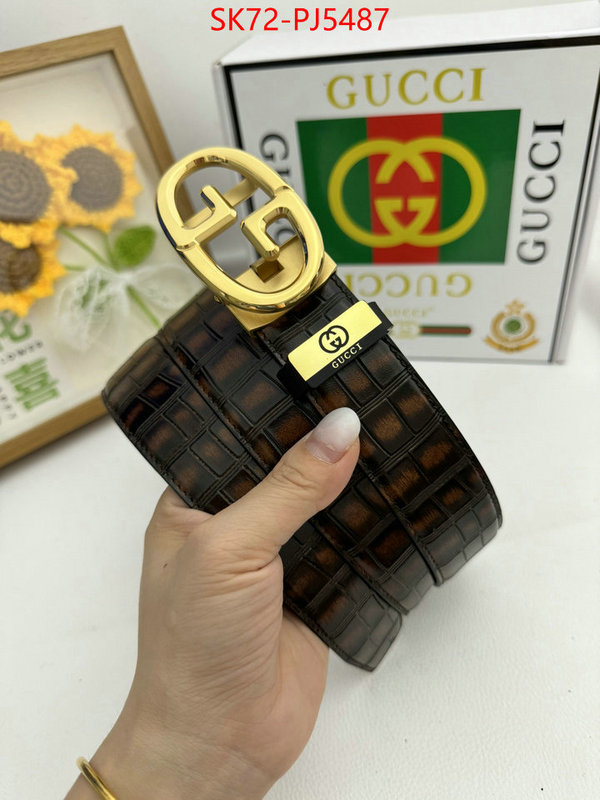 Belts-Gucci can i buy replica ID: PJ5487 $: 72USD