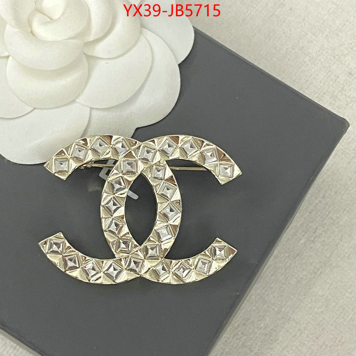 Jewelry-Chanel 1:1 replica ID: JB5715 $: 39USD