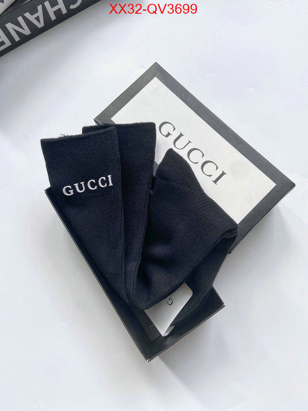 Sock-Gucci cheap wholesale ID: QV3699 $: 32USD