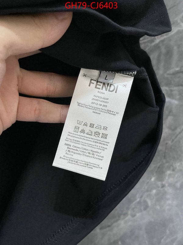 Clothing-Fendi high quality replica designer ID: CJ6403 $: 79USD