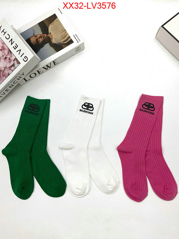 Sock-Balenciaga where to buy high quality ID: LV3576 $: 32USD