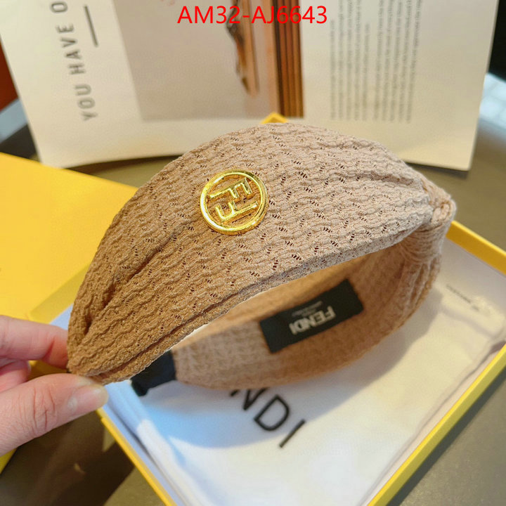 Hair band-Fendi best website for replica ID: AJ6643 $: 32USD