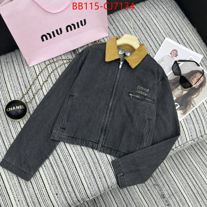 Clothing-MIU MIU brand designer replica ID: CJ7134 $: 115USD