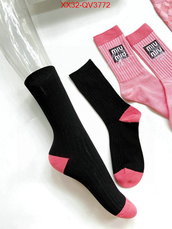 Sock-Miu Miu wholesale 2024 replica ID: QV3772 $: 32USD