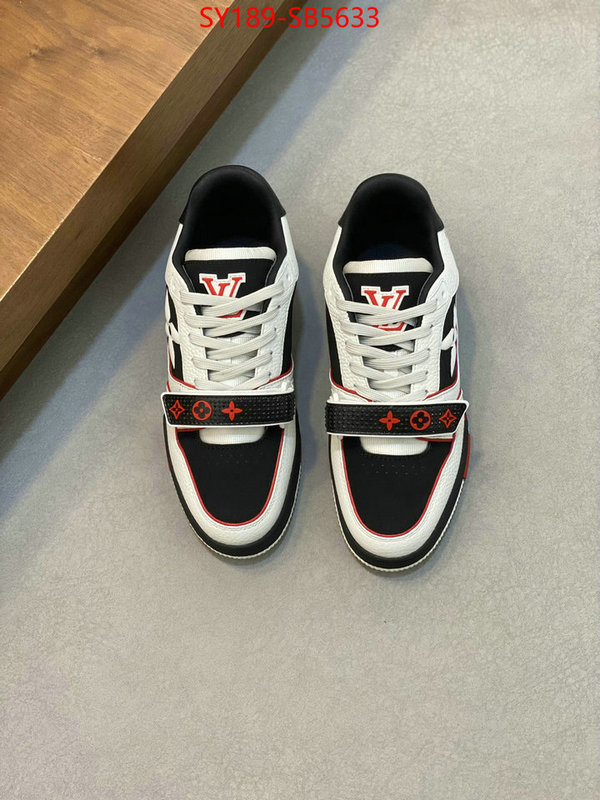 Men Shoes-LV high quality 1:1 replica ID: SB5633 $: 189USD