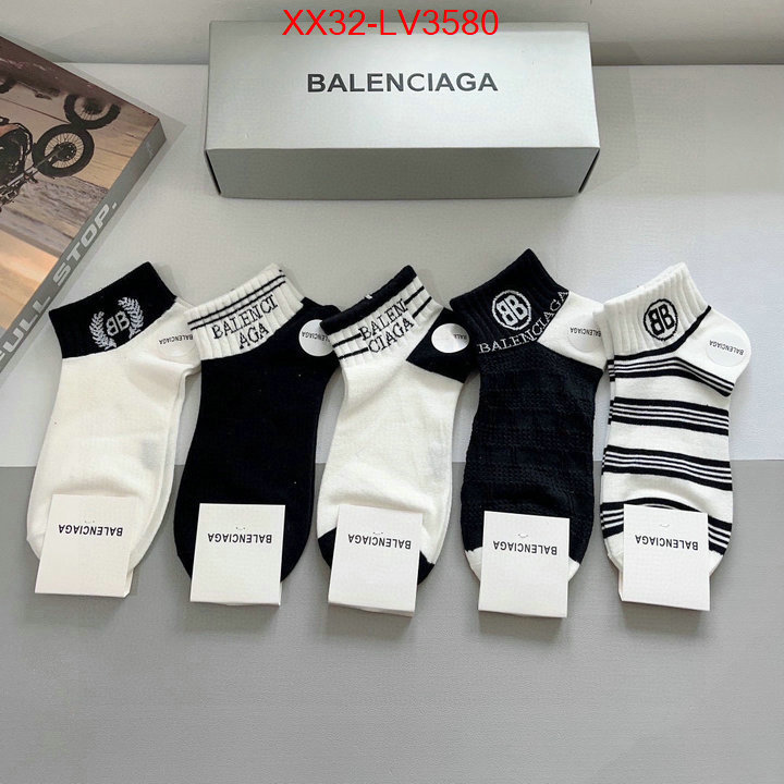 Sock-Balenciaga fashion designer ID: LV3580 $: 32USD