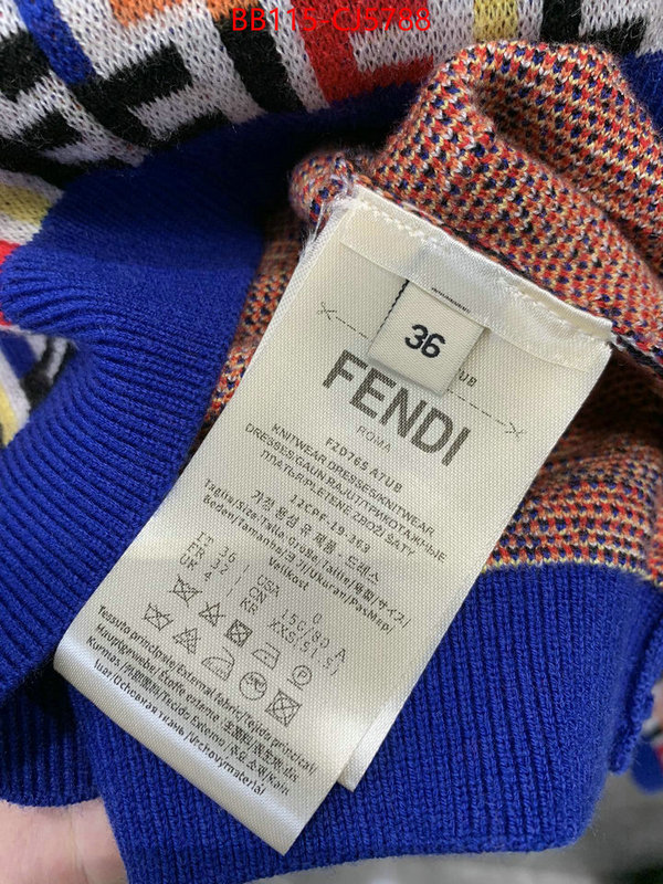 Clothing-Fendi fake ID: CJ5788 $: 115USD