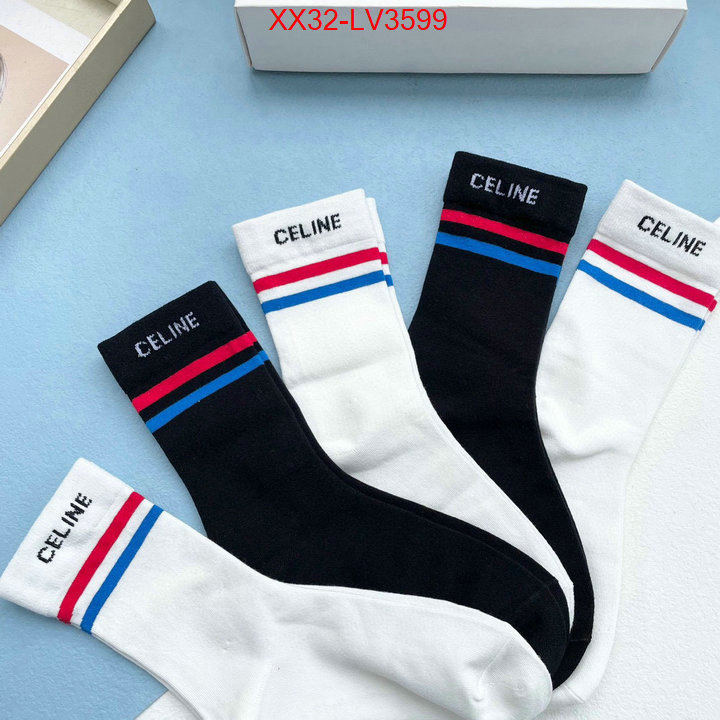 Sock-CELINE best quality designer ID: LV3599 $: 32USD