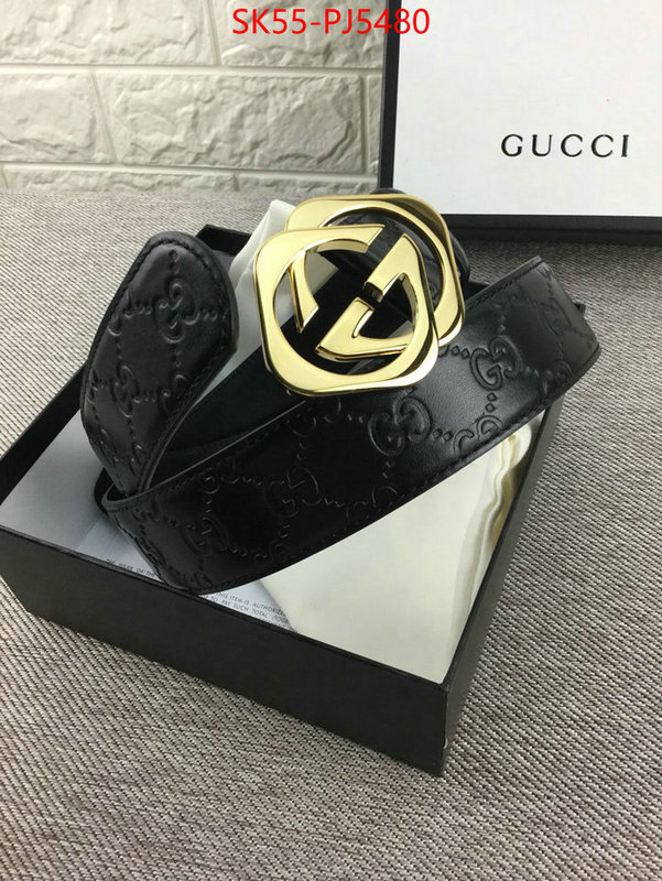 Belts-Gucci top quality fake ID: PJ5480 $: 55USD