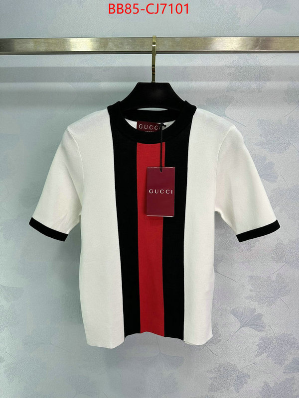 Clothing-Gucci where to find the best replicas ID: CJ7101 $: 85USD