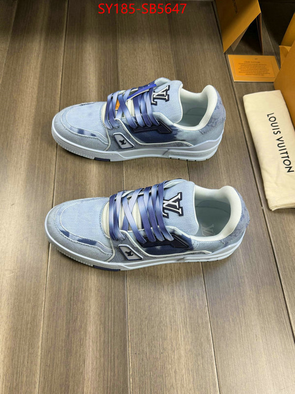 Men Shoes-LV how to start selling replica ID: SB5647 $: 185USD