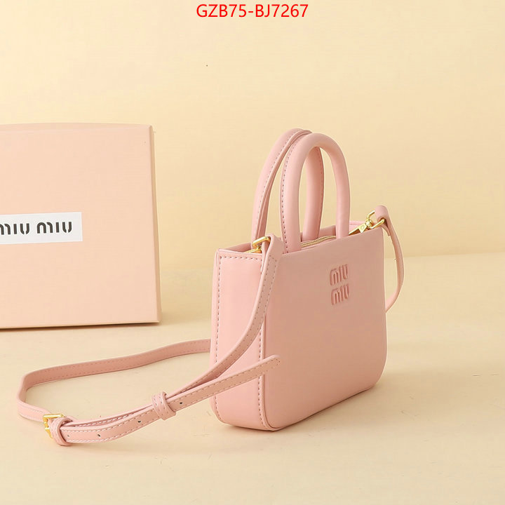 Miu Miu Bags(4A)-Handbag- perfect ID: BJ7267 $: 75USD,