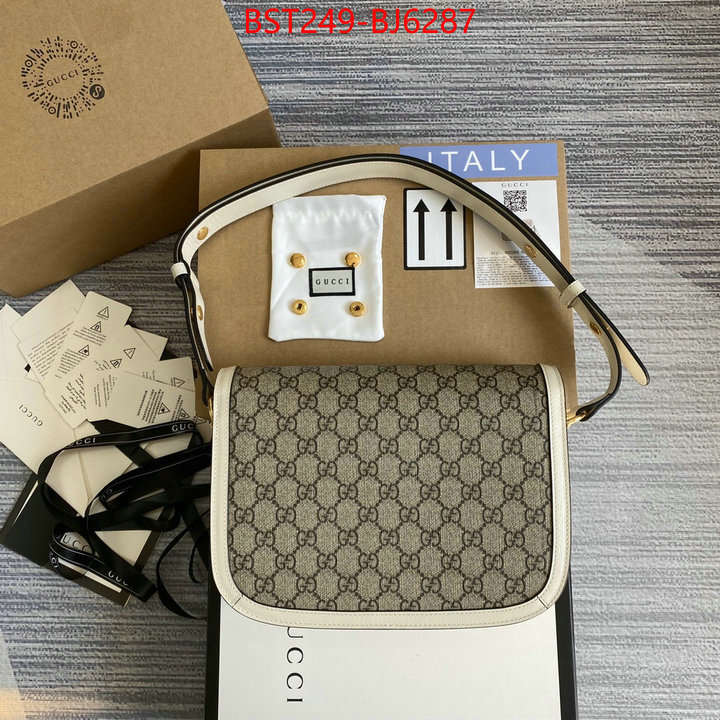 Gucci Bags(TOP)-Horsebit- high-end designer ID: BJ6287 $: 249USD,