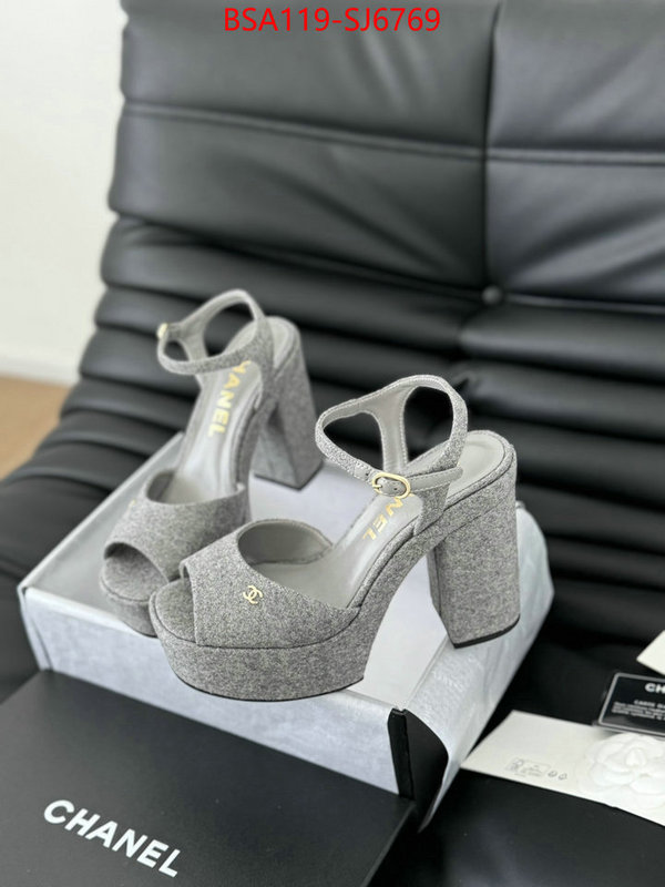 Women Shoes-Chanel best fake ID: SJ6769 $: 119USD