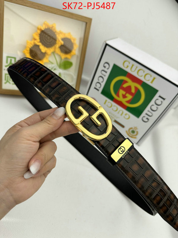 Belts-Gucci can i buy replica ID: PJ5487 $: 72USD