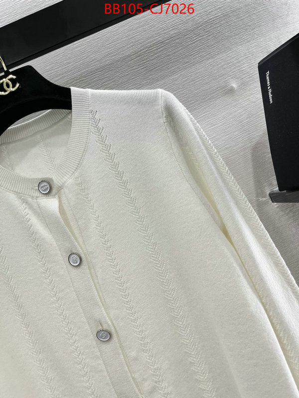 Clothing-Chanel online ID: CJ7026 $: 105USD