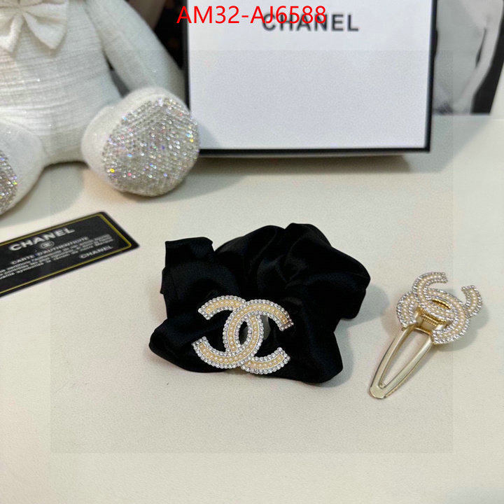 Hair band-Chanel how quality ID: AJ6588 $: 32USD