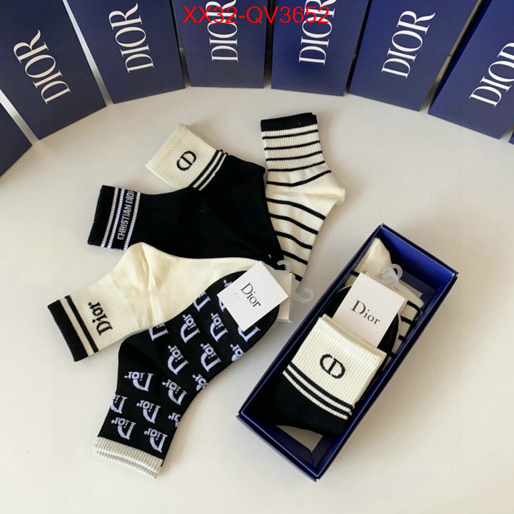 Sock-Dior knockoff highest quality ID: QV3652 $: 32USD