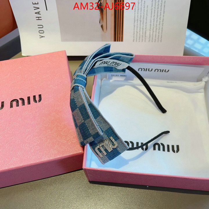 Hair band-MIU MIU mirror quality ID: AJ6697 $: 32USD