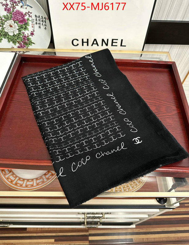 Scarf-Chanel shop designer replica ID: MJ6177 $: 75USD