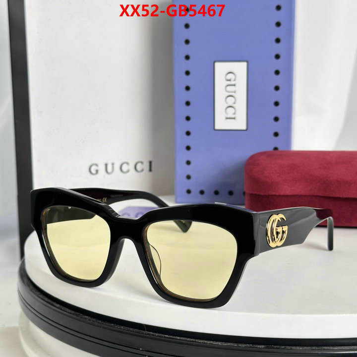 Glasses-Gucci fashion designer ID: GB5467 $: 52USD