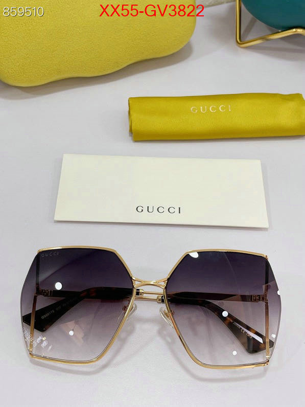 Glasses-Gucci luxury shop ID: GV3822 $: 55USD