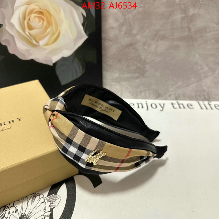 Hair band-Burberry shop now ID: AJ6534 $: 32USD