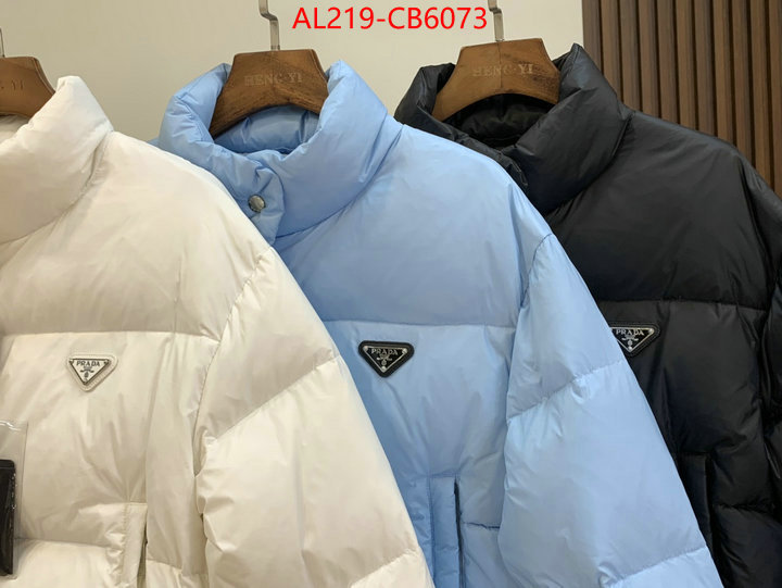 Down jacket Women-Prada designer 7 star replica ID: CB6073 $: 219USD