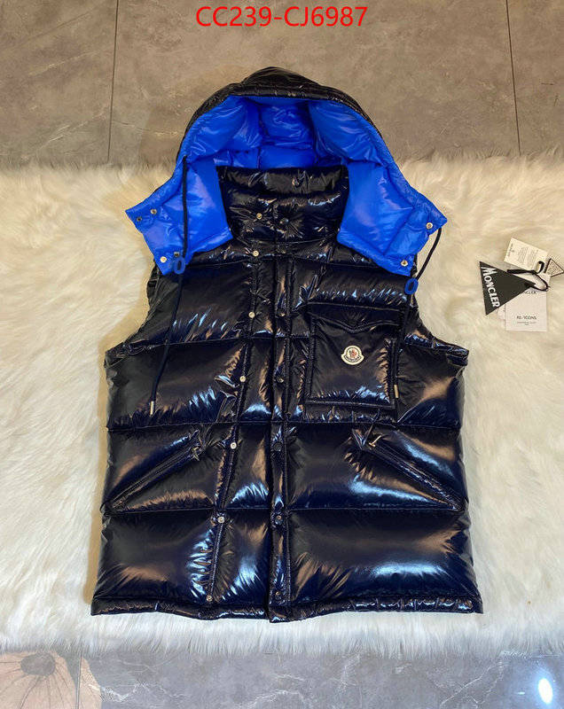 Down jacket Men-Moncler top quality replica ID: CJ6987 $: 239USD