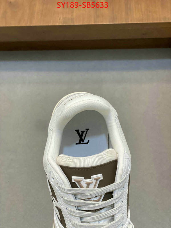 Men Shoes-LV high quality 1:1 replica ID: SB5633 $: 189USD