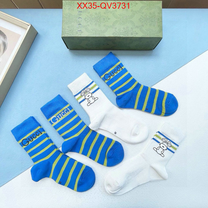 Sock-Gucci where can i find ID: QV3731 $: 35USD